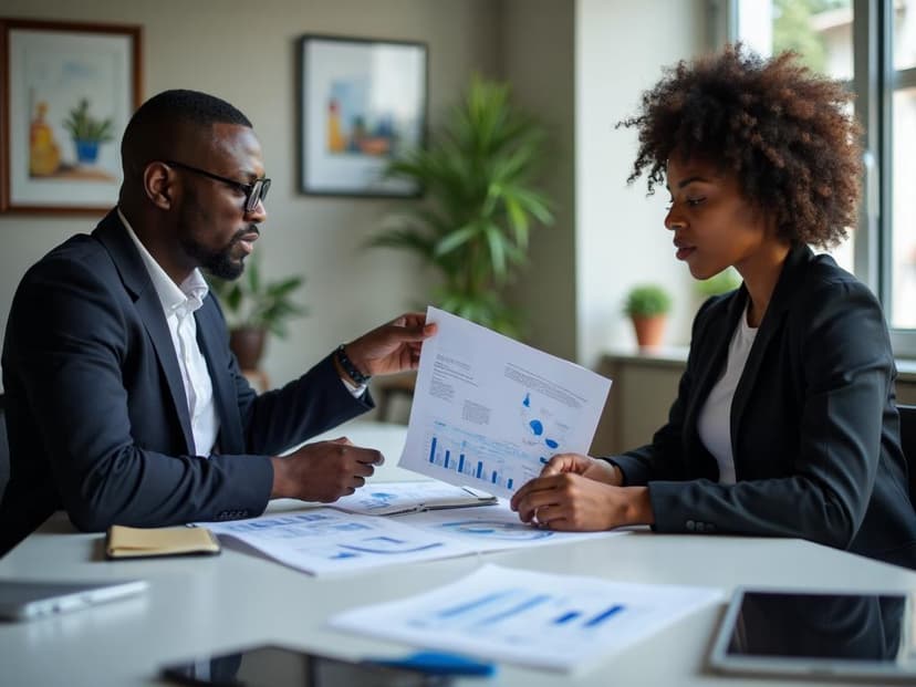 Professional investors collaborating